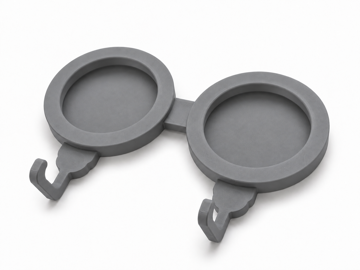CleverMount® Wandhalterung für AMC Audiotherm Doppelt mit Haken